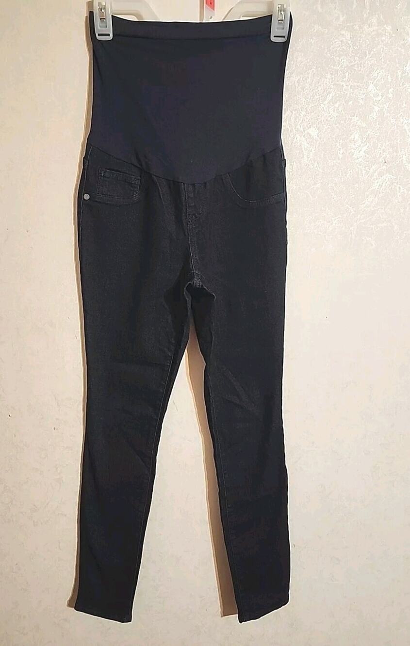 Indigo Blue Maternity Secret Fit Belly Jegging Jeans sz S Dark Blue